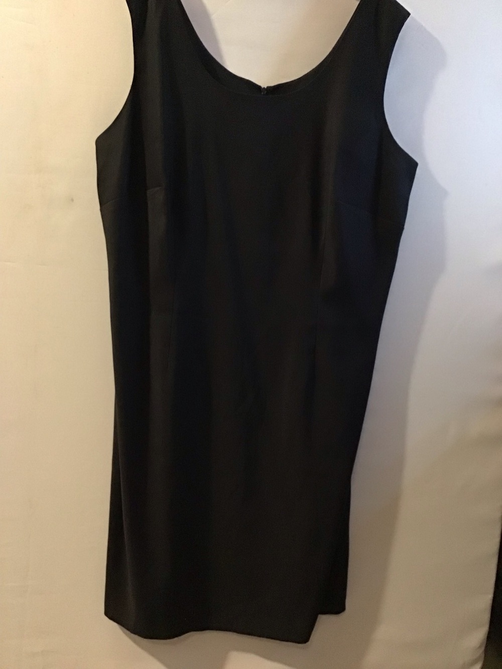 494 dressbarn Black Sleeveless Sheath Dress